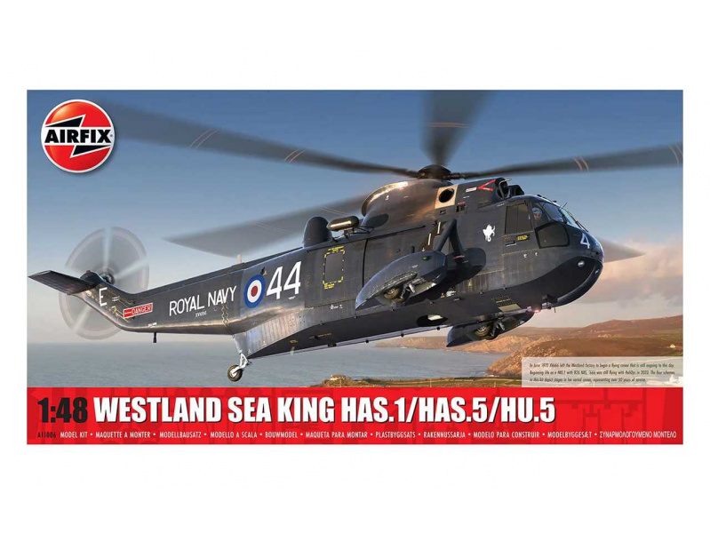 Westland Sea King HAS.1/HAS.2/HAS.5/HU.5 (1:48) Airfix A11006 - Westland Sea King HAS.1/HAS.2/HAS.5/HU.5