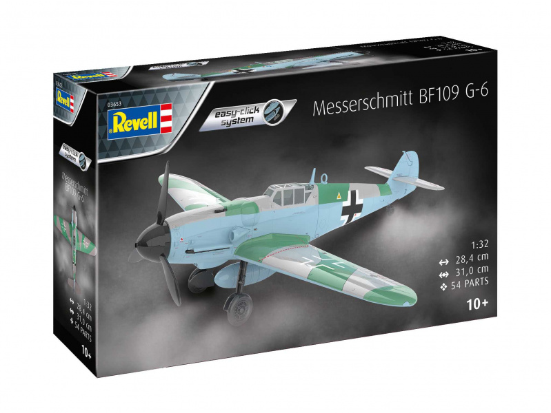Messerschmitt Bf109G-6 (1:48) Revell 63653 - Messerschmitt Bf109G-6