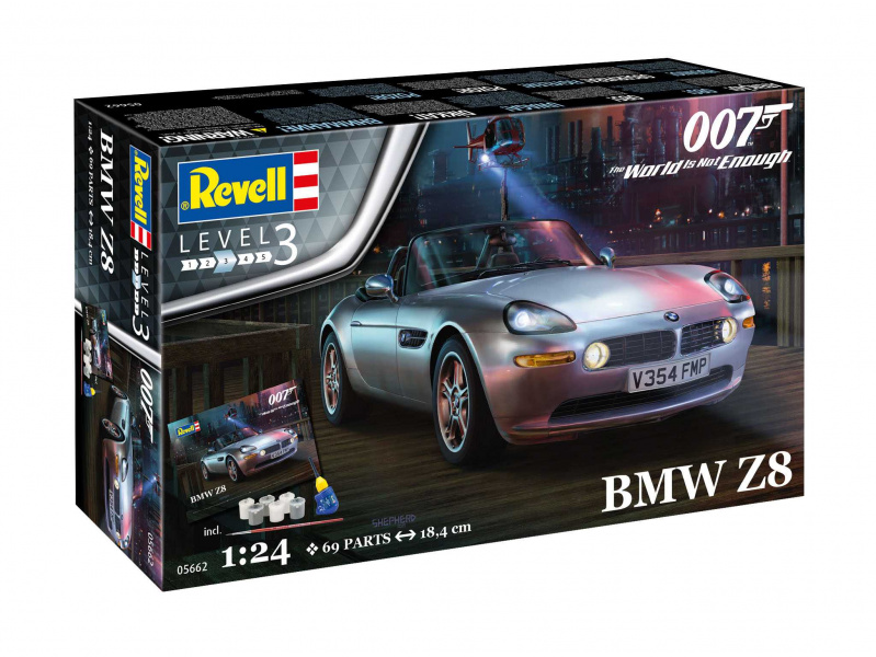 "The World Is Not Enough" BMW Z8 (1:24) Revell 05662 - "The World Is Not Enough" BMW Z8