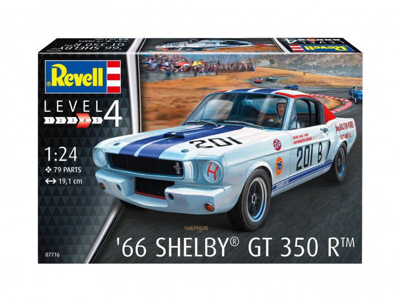 1965 Shelby GT 350 R (1:24) Revell 67716 - 1965 Shelby GT 350 R