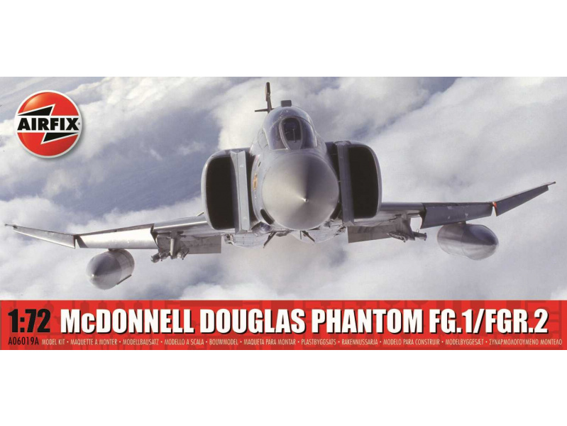 McDonnell Douglas Phantom FG.1/FGR.2  (1:72) Airfix A06019A - McDonnell Douglas Phantom FG.1/FGR.2