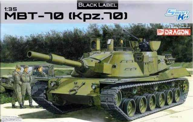 MBT-70 (KPZ.70) (1:35) Dragon 3550 - MBT-70 (KPZ.70)