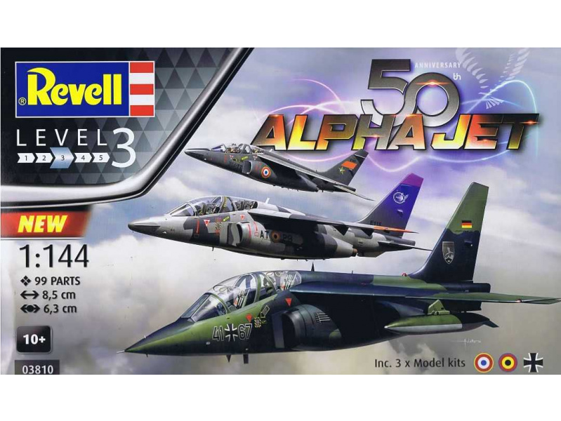 50th Anniversary "Alpha Jet" (1:144) Revell 03810 - 50th Anniversary "Alpha Jet"