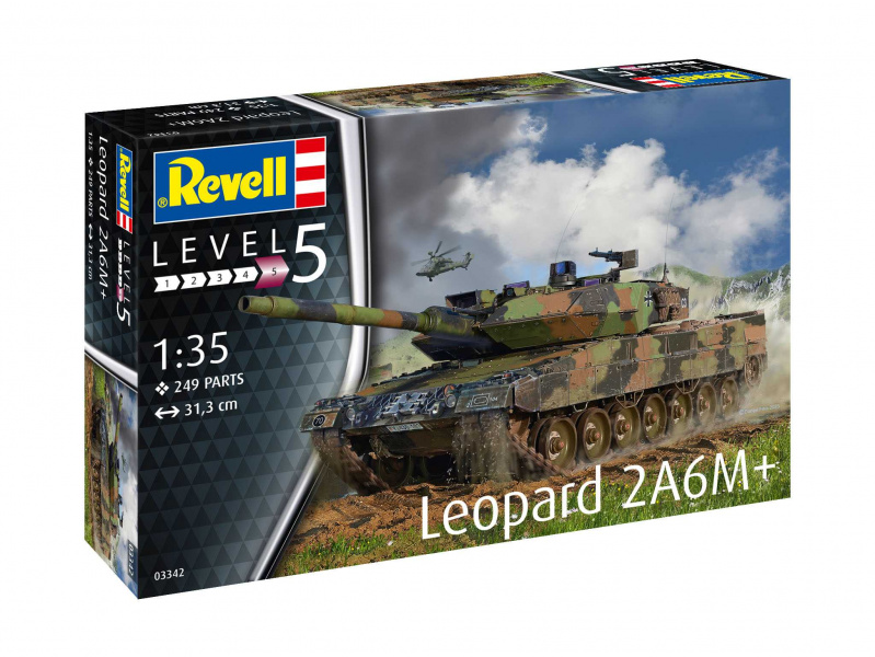 Leopard 2 A6M+ (1:35) Revell 03342 - Leopard 2 A6M+