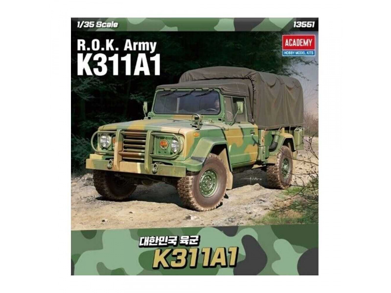 R.O.K. Army K311A1 (1:35) Academy 13551 - R.O.K. Army K311A1