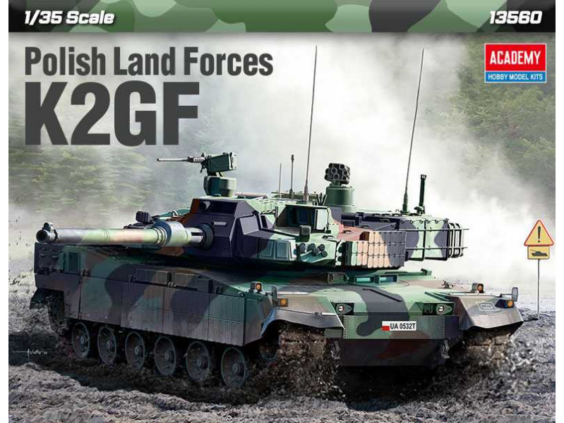 Polish Land Forces K2GF (1:35) Academy 13560 - Polish Land Forces K2GF