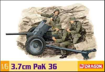 3.7cm PaK 36 (1:6) Dragon 75002 - 3.7cm PaK 36
