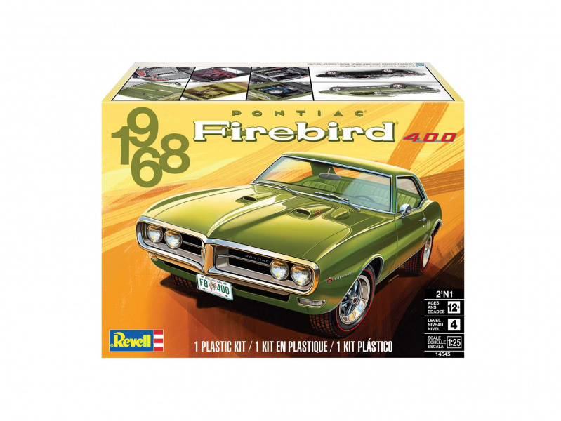68 Firebird (1:25) Monogram 4545 - 68 Firebird