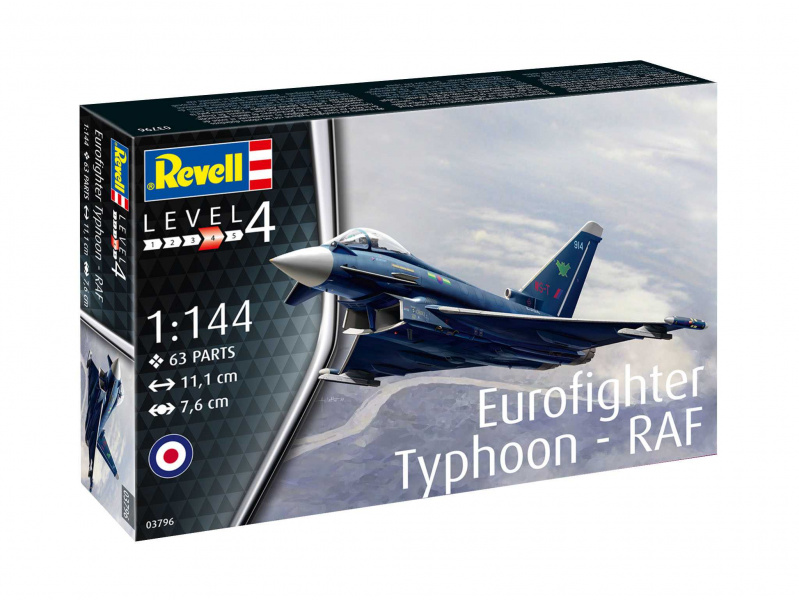 Eurofighter Typhoon - RAF (1:144) Revell 03796 - Eurofighter Typhoon - RAF