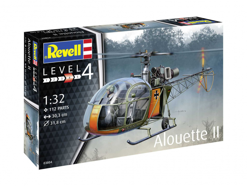Alouette II (1:32) Revell 03804 - Alouette II