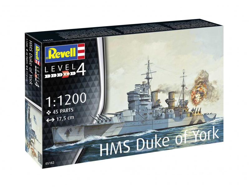 HMS Duke of York (1:1200) Revell 05182 - HMS Duke of York
