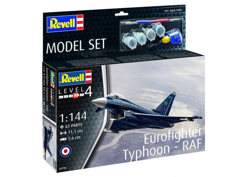 Eurofighter Typhoon - RAF (1:144) Revell 63796 - Eurofighter Typhoon - RAF