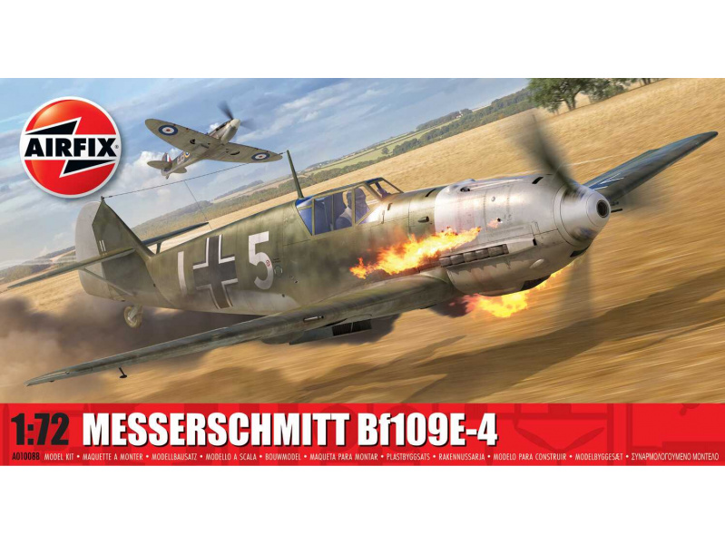 Messerschmitt Bf109E-4 (1:72) Airfix A01008B - Messerschmitt Bf109E-4