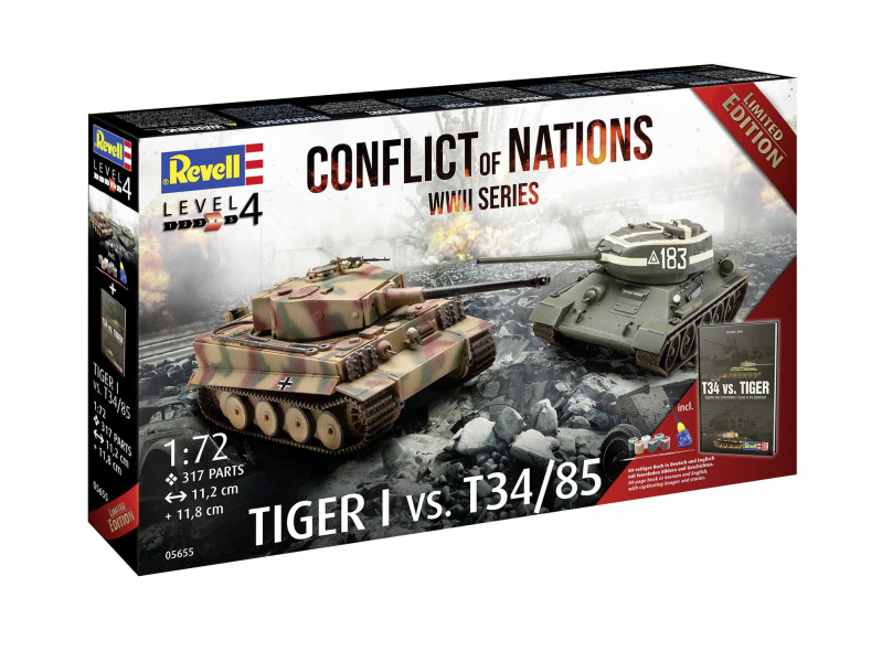 Conflict of Nations Series "Limited Edition" (1:72) Revell 05655 - Conflict of Nations Series "Limited Edition"