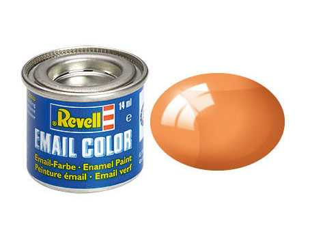 Barva Revell emailová - 32730: transparentní oranžová (orange clear)