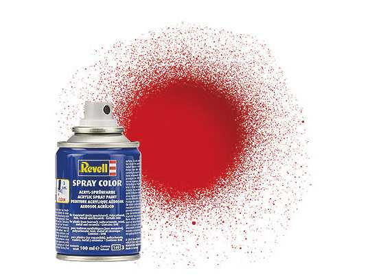 Barva Revell ve spreji - 34131: leská ohnivě rudá (fiery red gloss)