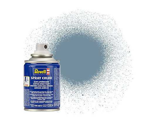 Barva Revell ve spreji - 34157: matná šedá (grey mat)