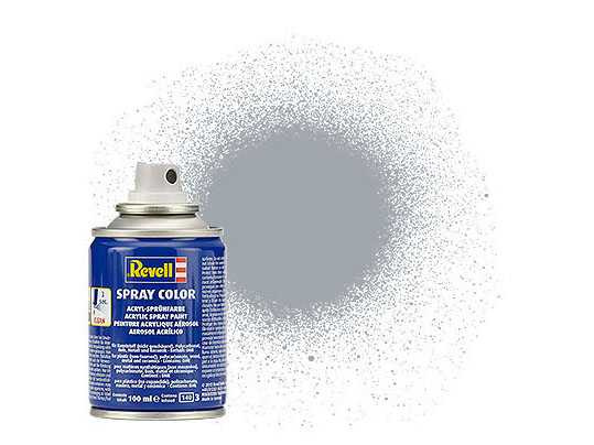 Barva Revell ve spreji - 34190: metalická stříbrná (silver metallic)