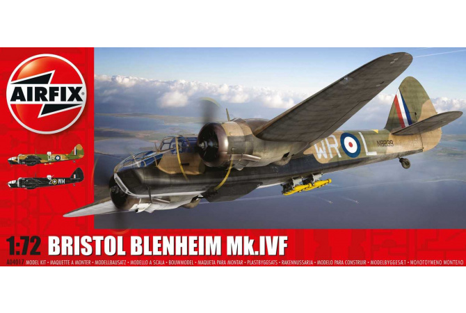 Bristol Blenheim MkIV (Fighter) (1:72) Airfix A04017