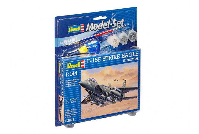 F-15E Strike Eagle & bombs (1:144) Revell 63972