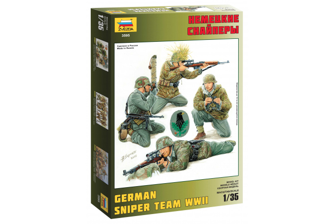 German Sniper Team (1:35) Zvezda 3595