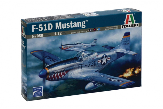 F-51D MUSTANG (1:72) Italeri 0086