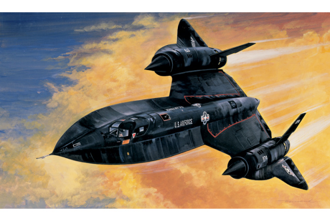SR-71 BLACKBIRD with DRONE (1:72) Italeri 0145
