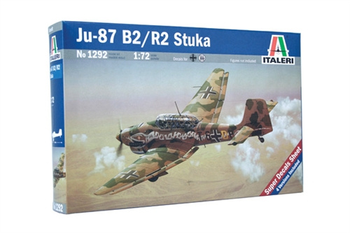 JU-87 B-2/R-2 STUKA (1:72) Italeri 1292