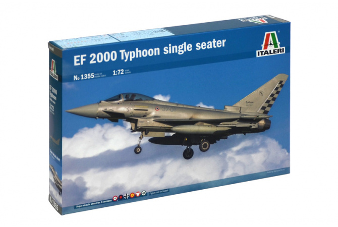 EF-2000 TYPHOON Single Seater (1:72) Italeri 1355