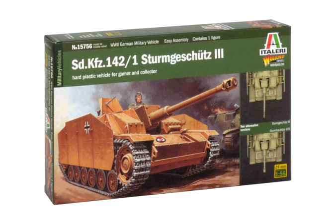 Sd.Kfz.142/1 Sturmgeschütz III (1:56) Italeri 15756