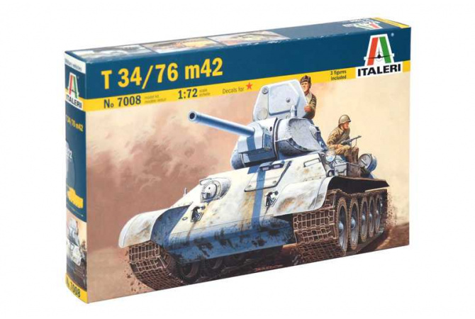 T 34/76 m42 (1:72) Italeri 7008