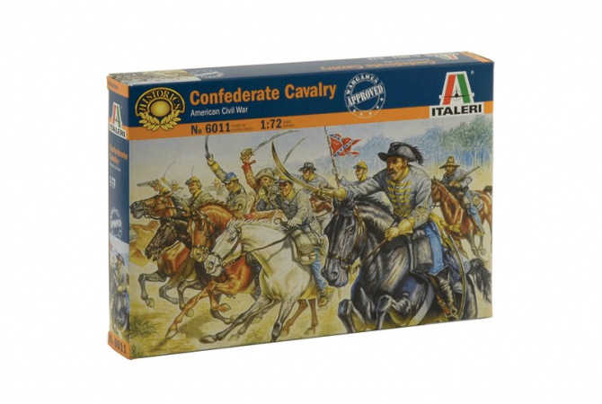 CONFEDERATE CAVALRY (AMERICAN CIVIL WAR) (1:72) Italeri 6011