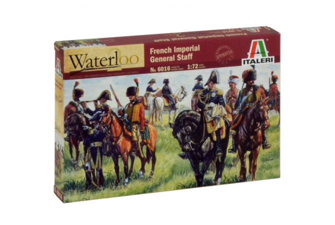 FRENCH IMPERIAL GENERAL STAFF (NAP. WARS) (1:72) Italeri 6016