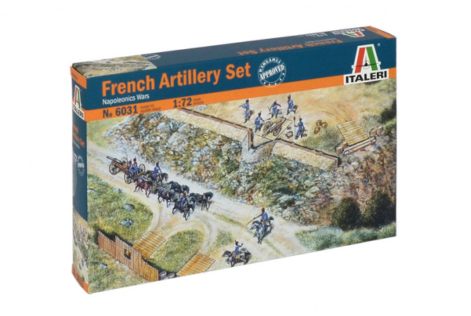 FRENCH ARTILLERY SET (NAP.WARS) (1:72) Italeri 6031
