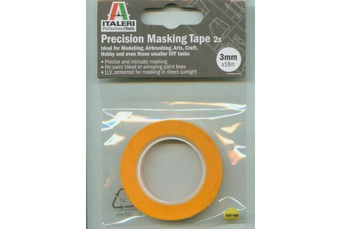 Precision Masking Tapes 50826 - maskovací páska 3 mm - 2 ks