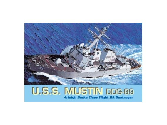 U.S.S. MUSTIN DDG-89 (1:700) Dragon 7044