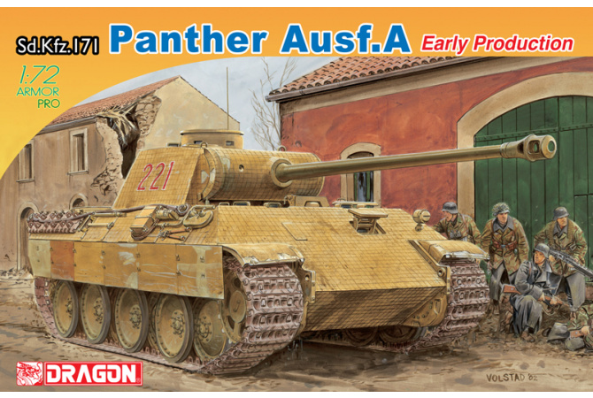 Sd. Kfz. 171 PANTHER Ausf.A EARLY PRODUCTION (1:72) Dragon 7499