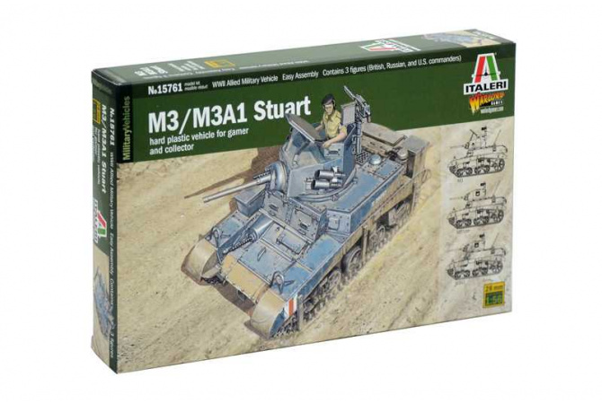 M3/M3A1 Stuart (1:56) Italeri 15761