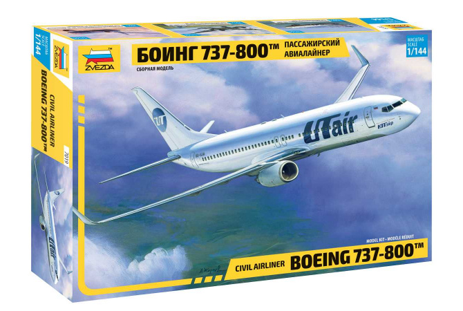 Boeing 737-800 (1:144) Zvezda 7019