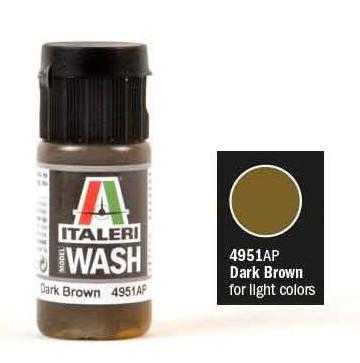 Italeri wash akryl 4951AP - Dark brown 20ml