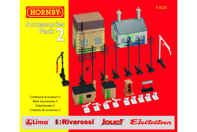 Rozšíření trati sada HORNBY R8228 - Building Extension Pack 2 Hornby R8228