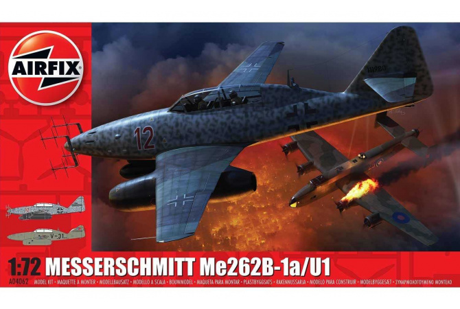 Messerschmitt Me262B-1a (1:72) Airfix A04062