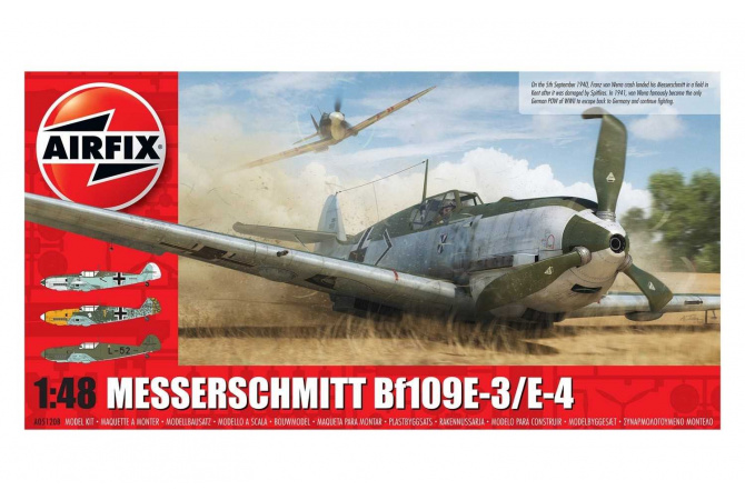 Messerschmitt Bf109E-3/E-4 (1:48) Airfix A05120B