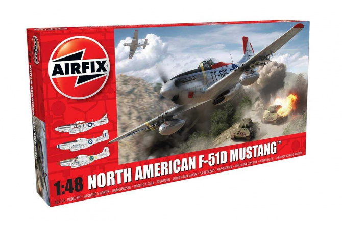 North American F-51D Mustang (1:48) Airfix A05136