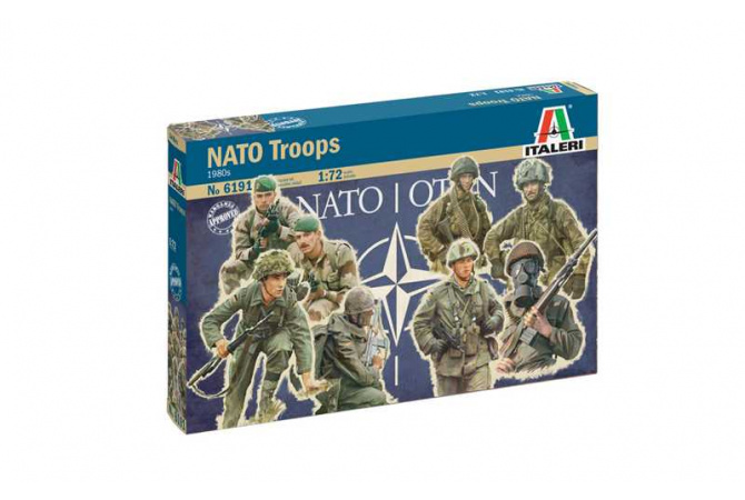 NATO TROOPS (1980s) (1:72) Italeri 6191