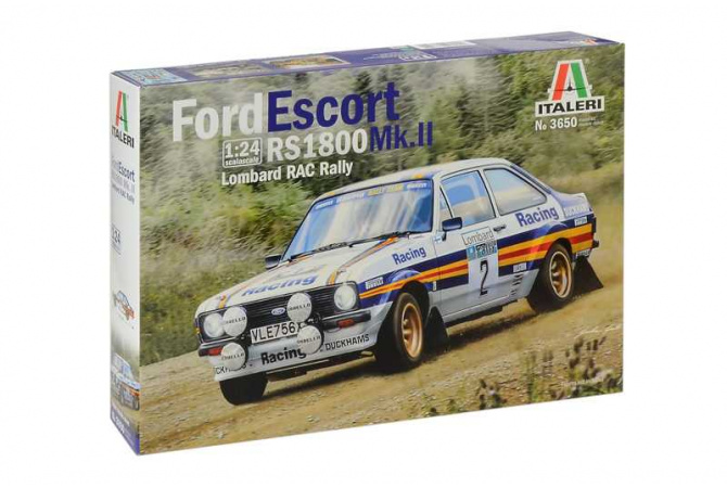 Ford Escort RS1800 MK.II Lombard RAC Rally (1:24) Italeri 3650