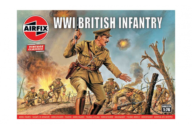 WW1 British Infantry (1:76) Airfix A00727V
