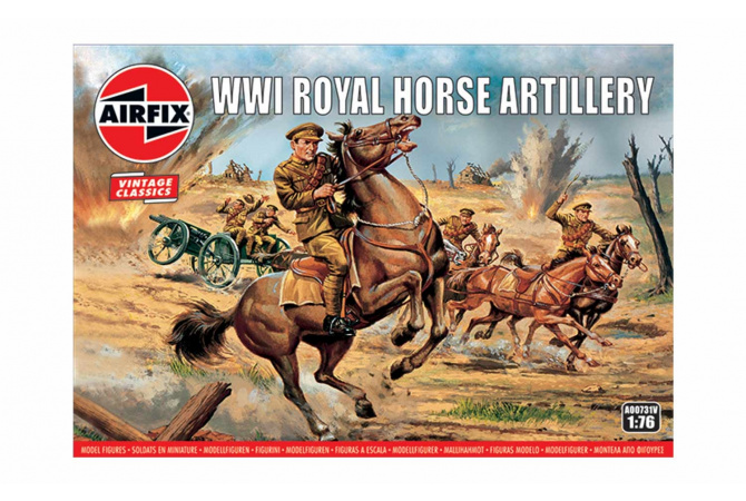 WW1 Royal Horse Artillery (1:76) Airfix A00731V