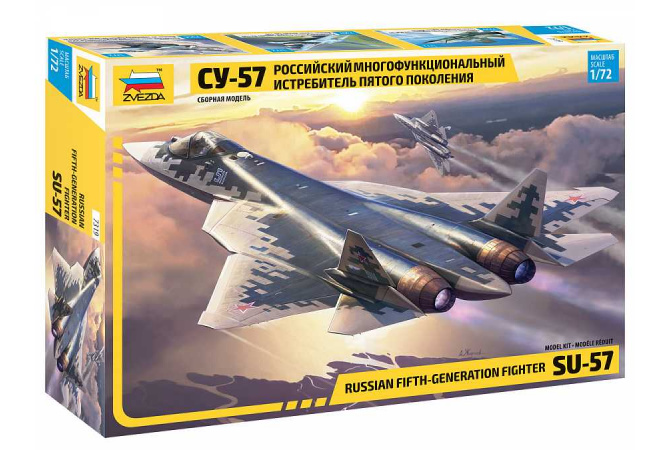 Sukhoi SU-57 (1:72) Zvezda 7319