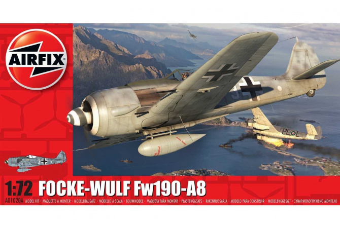 Focke-Wulf FW190A-8 (1:72) Airfix A01020A